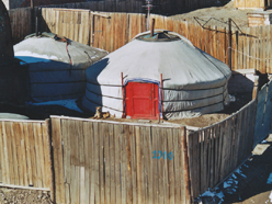 jurta Mongolsko
